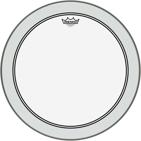 Remo Powerstroke 3 Clear 18 Bass Drum Head P3-1318-C2